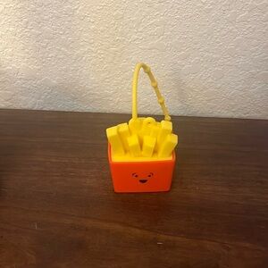 French Fries Pocketbac Holder Keychain